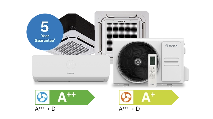 Bosch air conditioning unit 5 year guarantee